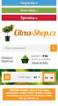 Mobile Screenshot of citrus-shop.cz